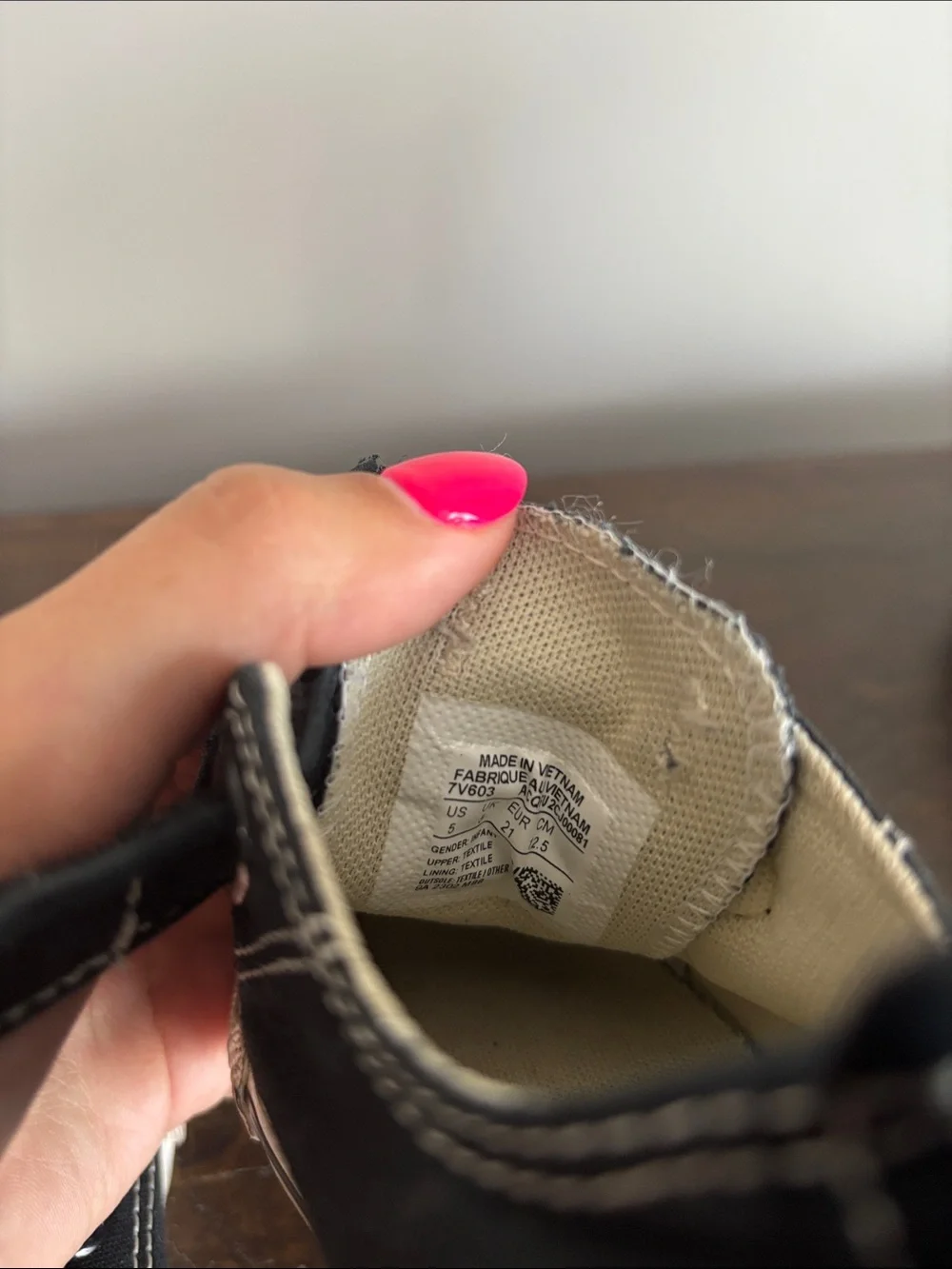 Converse used but